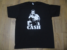 CASH čierne pánske tričko materiál 100% bavlna 